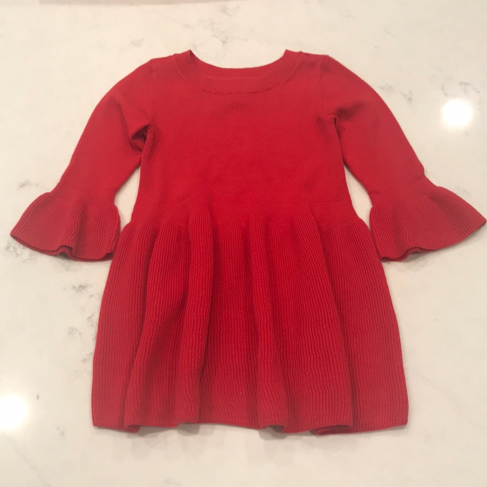 Baby Gap Red sweater dress
